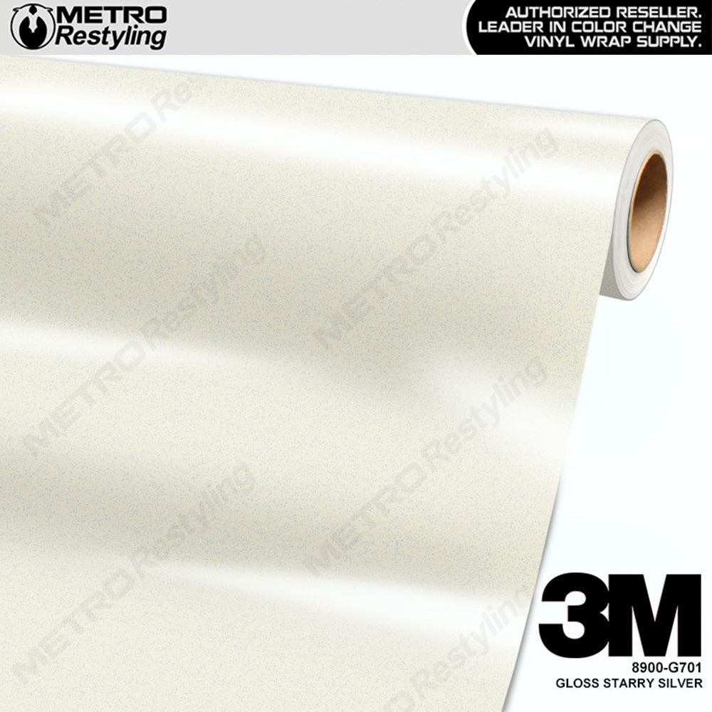 3M Starry Silver Wrap Overlaminate 8900-G701