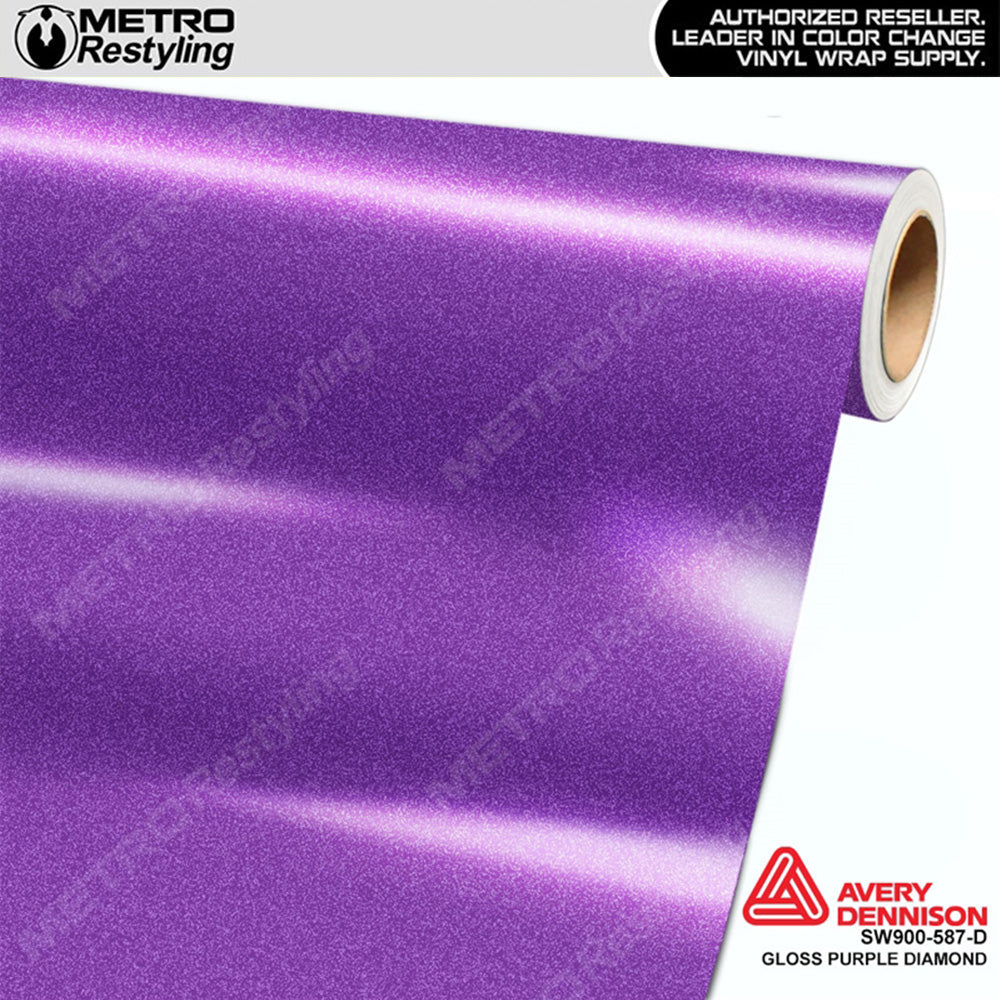 Avery Dennison SW900 Gloss Purple Diamond Vinyl Wrap