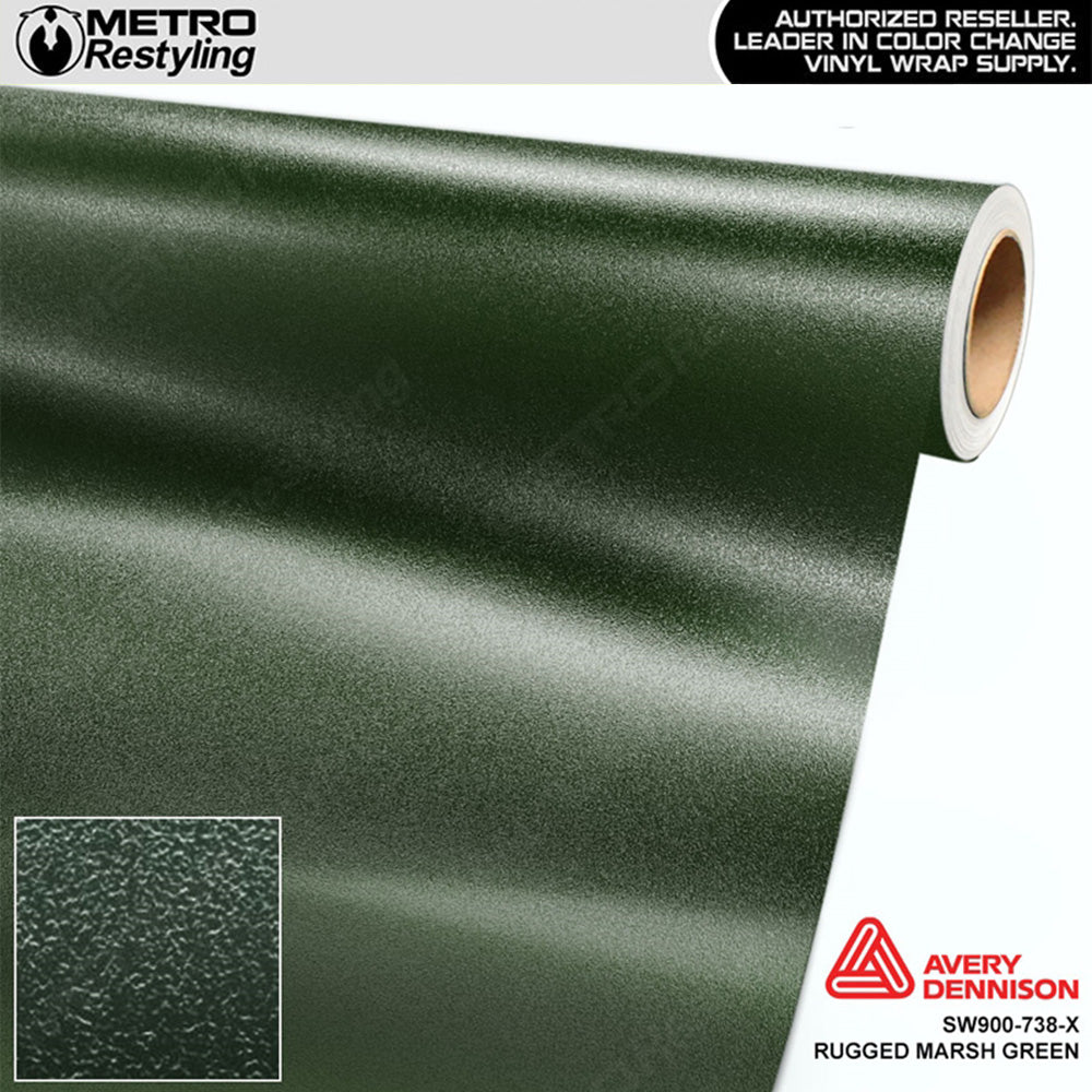 Avery Dennison SW900 Rugged Marsh Green Vinyl Wrap