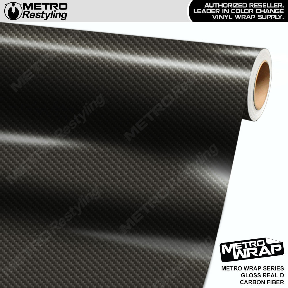 Metro Wrap Real D Carbon Fiber Vinyl Film