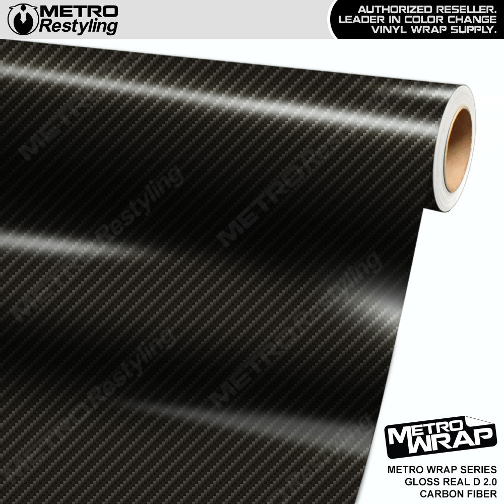 Metro Wrap Real D 2.0 Carbon Fiber Vinyl Film