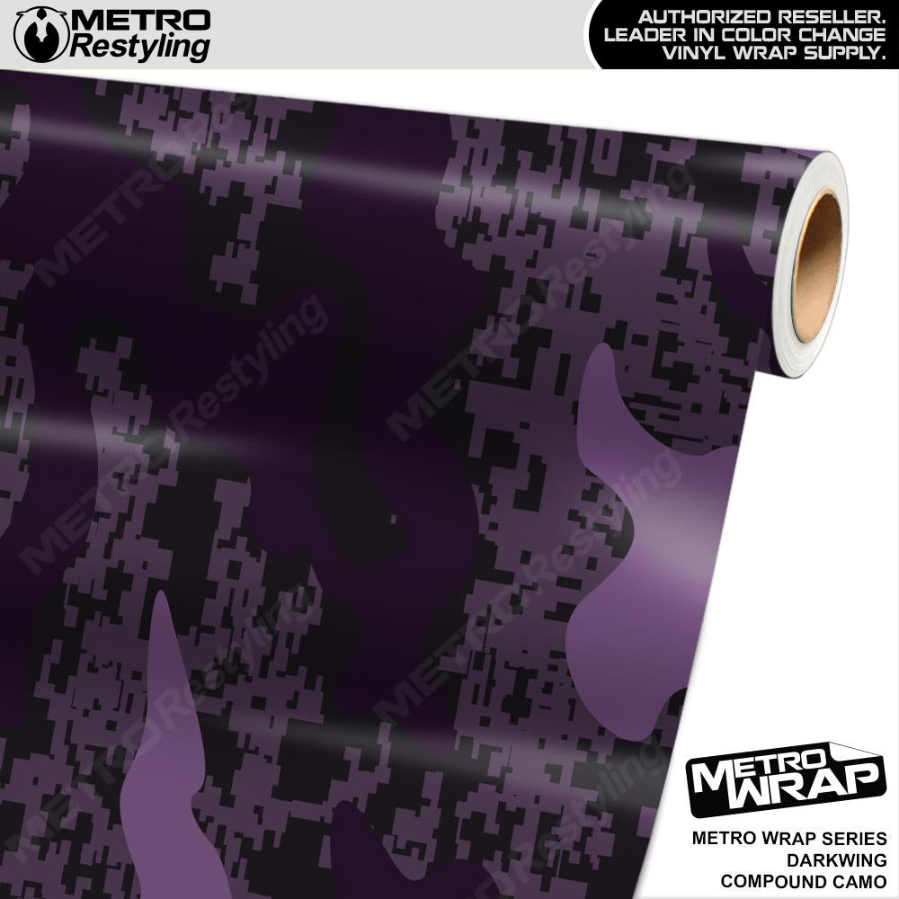 Metro Wrap Compound Darkwing Camouflage Vinyl Film