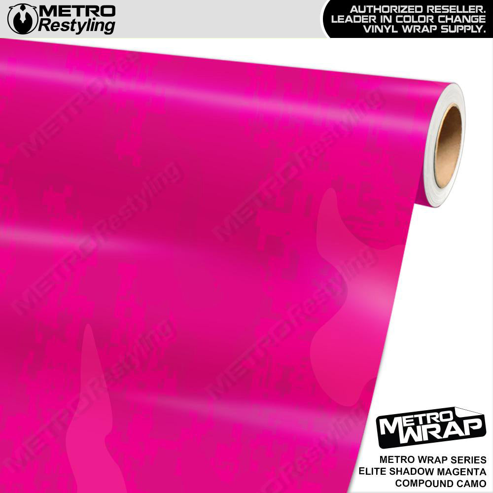 Metro Wrap Compound Elite Shadow Magenta Camouflage Vinyl Film