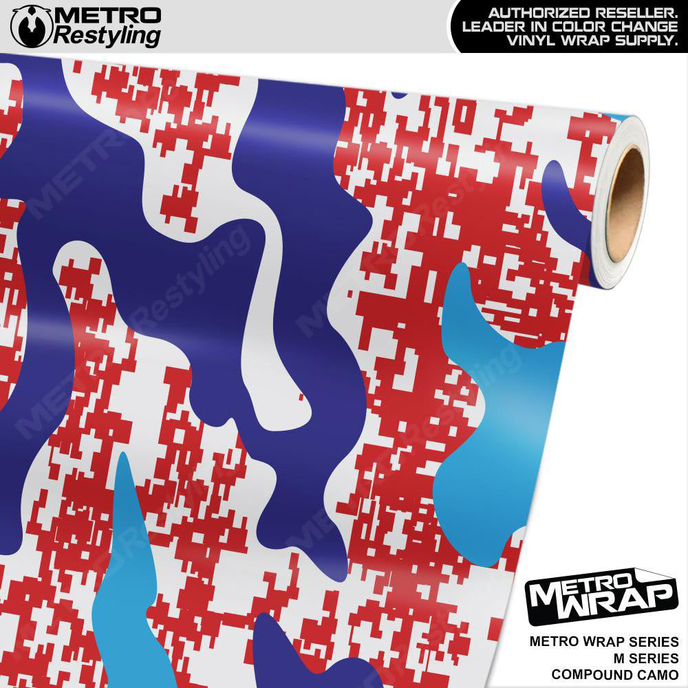 Metro Wrap Compound M Series Camouflage Vinyl Film