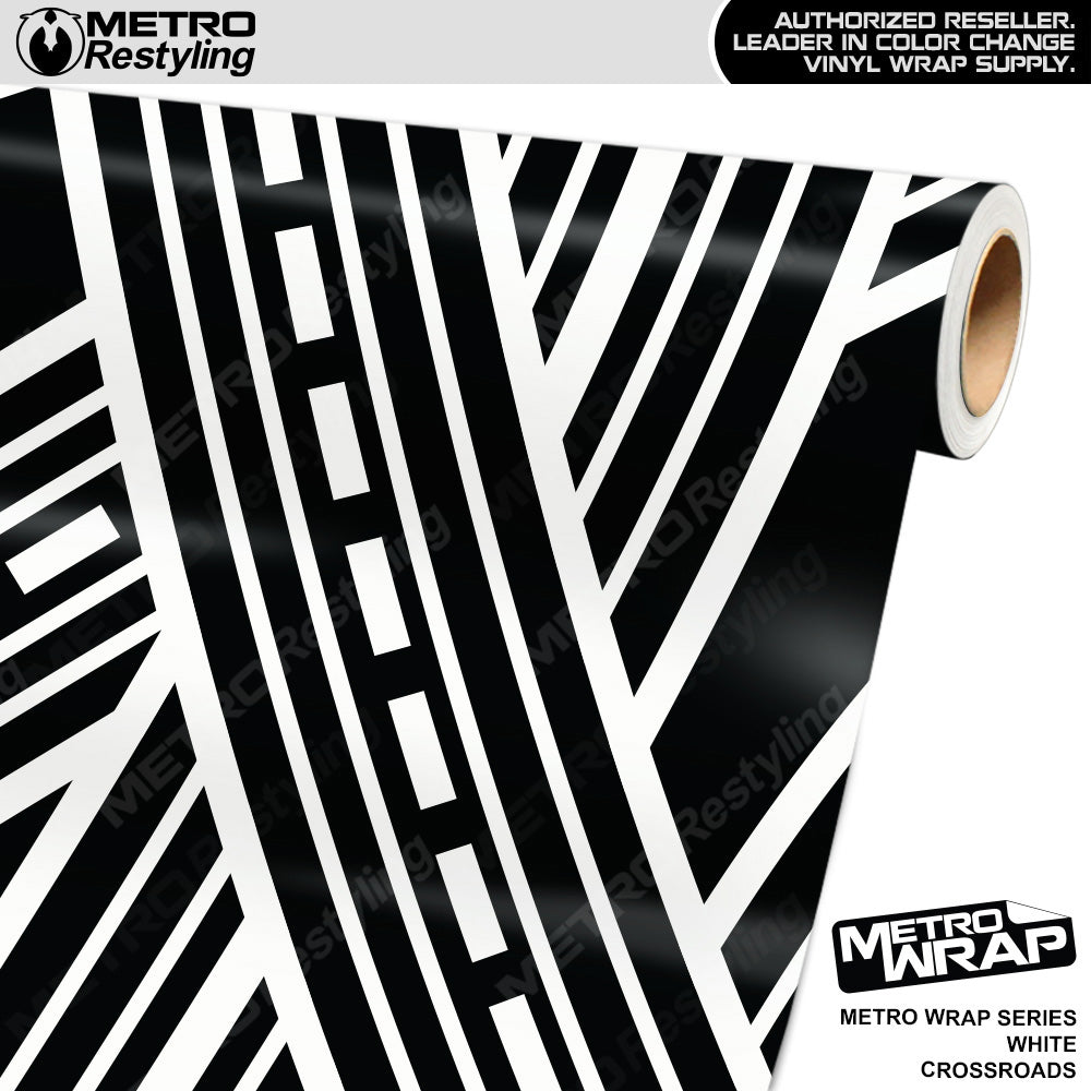 Metro Wrap Crossroads White Vinyl Film