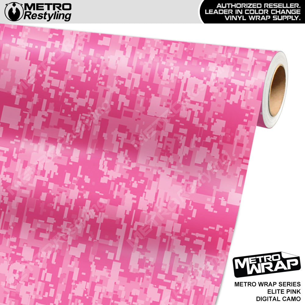 Metro Wrap Digital Elite Pink Camouflage