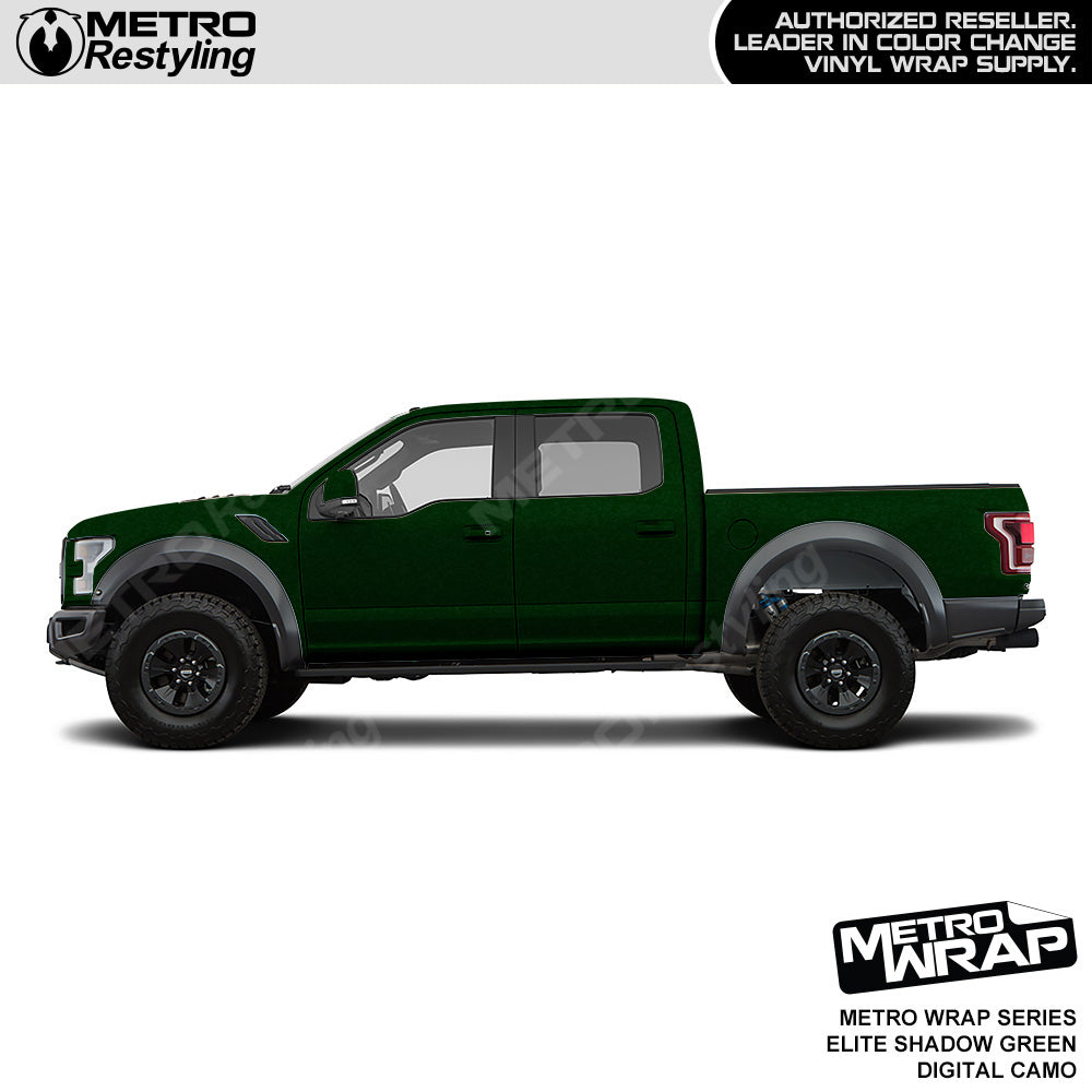 Metro Wrap Digital Elite Shadow Green Camouflage Truck Wrap