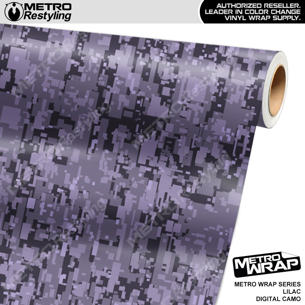 Metro Wrap Digital Lilac Camouflage