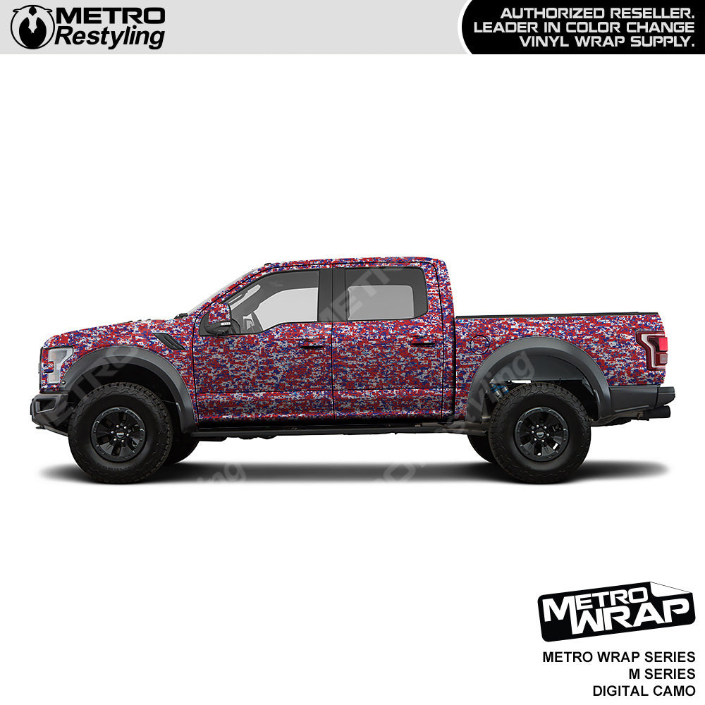 Metro Wrap Digital M Series Camouflage Truck Wrap