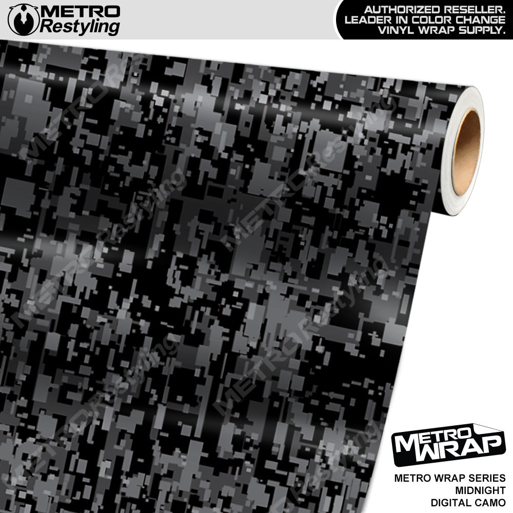 Black Camo Vinyl Wrap: Free Shipping $99+