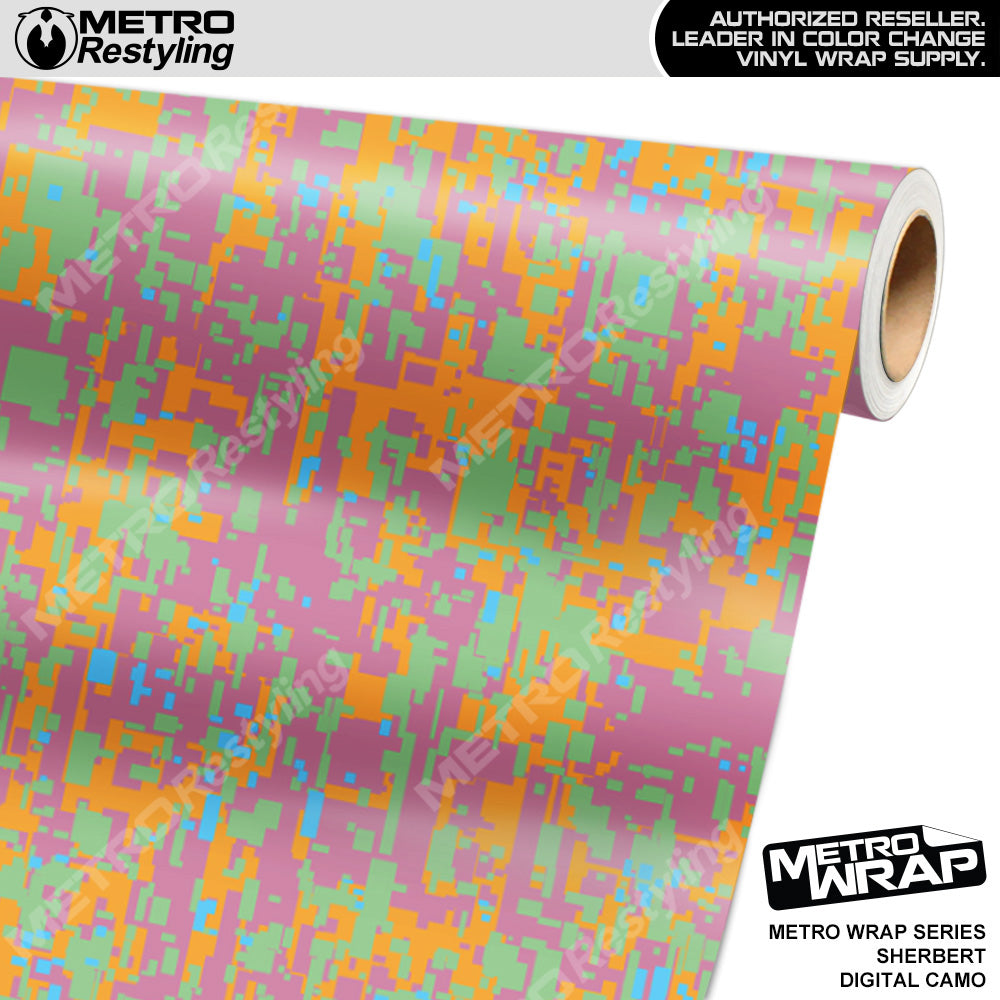 Metro Wrap Digital Sherbert Camouflage