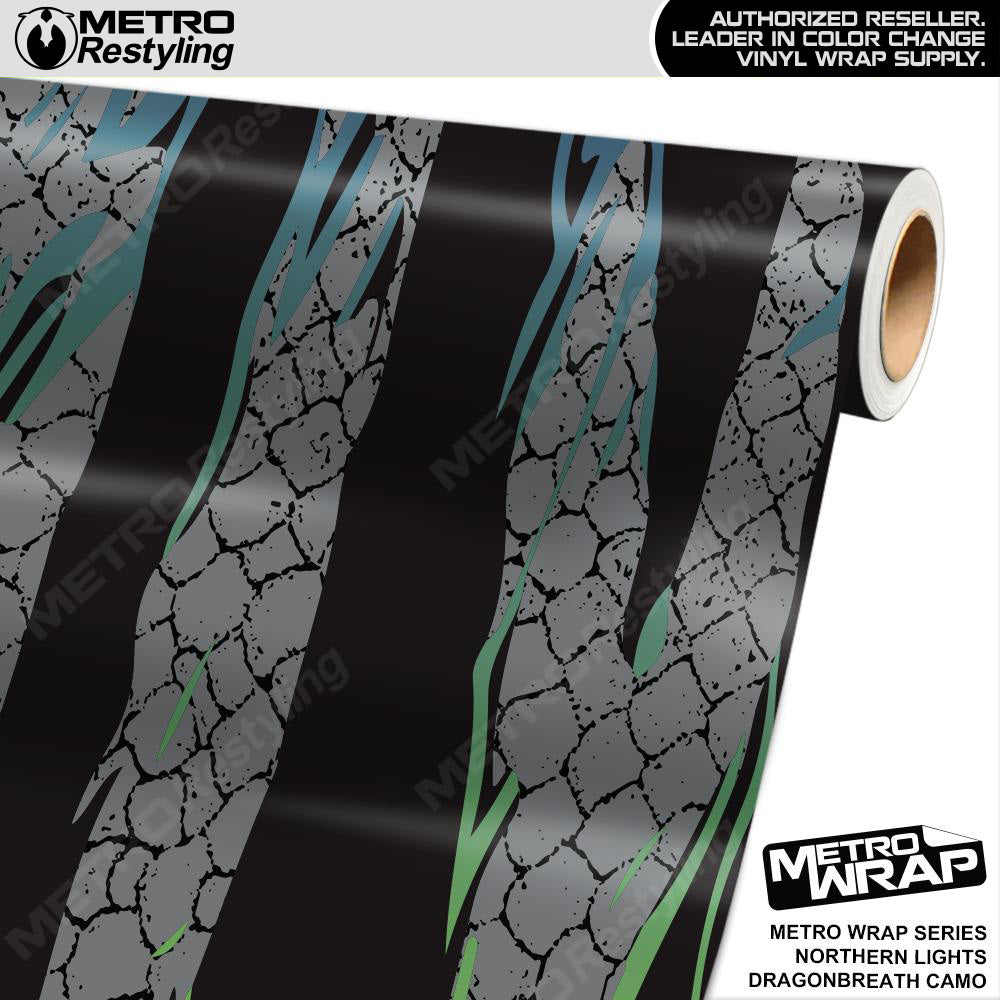 Metro Wrap Dragonbreath Northern Lights Camouflage Vinyl Film