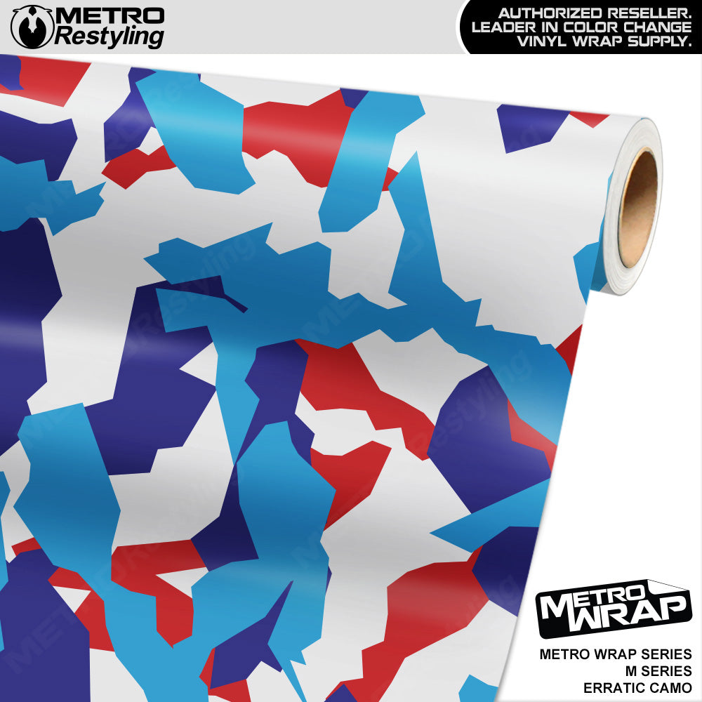 Metro Wrap Erratic M Series Camouflage Vinyl Film
