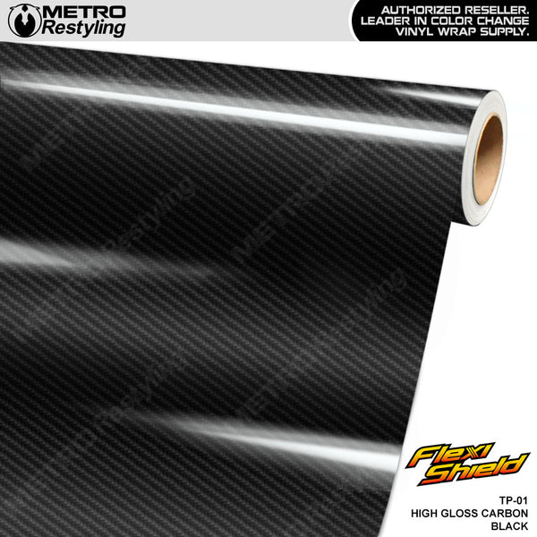 Carbon Fiber PPF Paint Protection Film Vinyl Wrap Gloss Black Scratch  Shield TPU