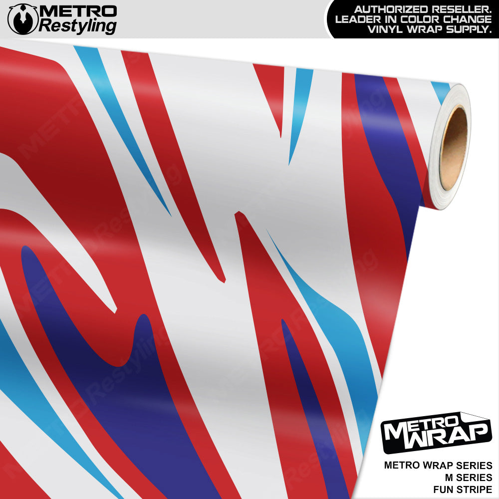 Metro Wrap Fun Stripe M Series Camouflage Vinyl Film