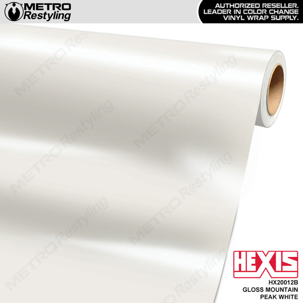 Gloss Mountain Peak White - Hexis | Metro Restyling