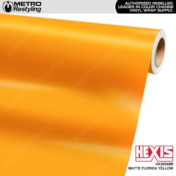 Matte Florida Yellow - Hexis | Metro Restyling