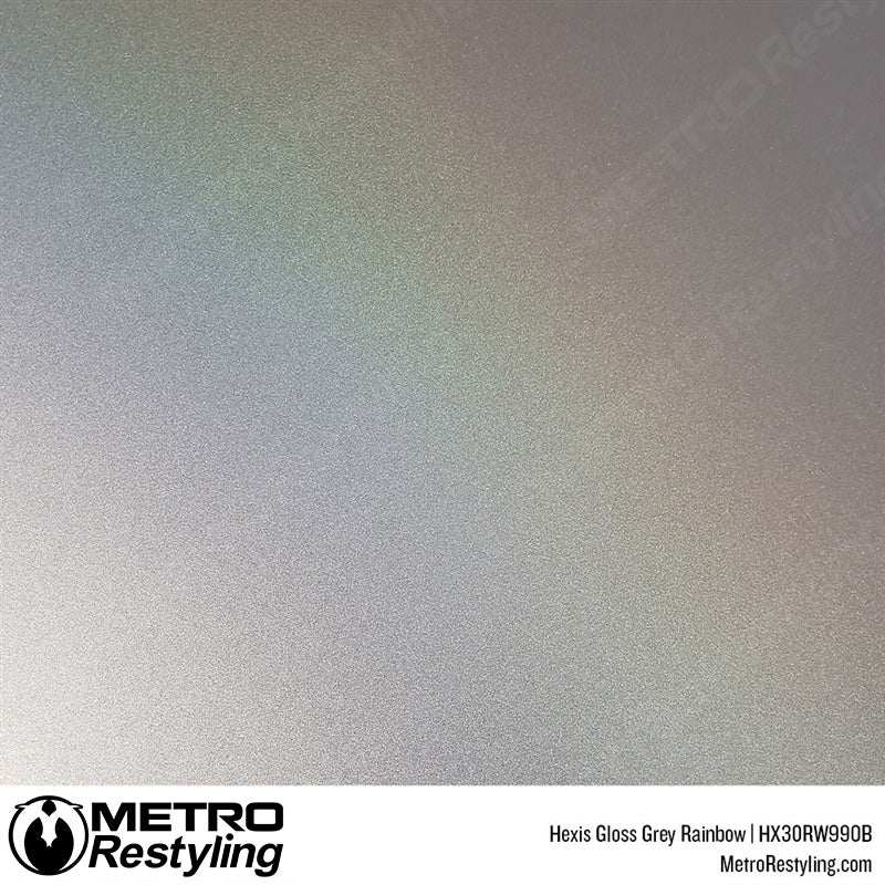 Gloss Gray Rainbow Vinyl