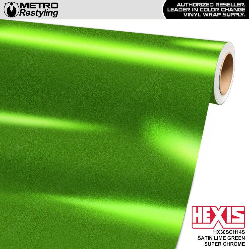    HX30SCH14S-Satin-Lime-Green-Super-Chrome