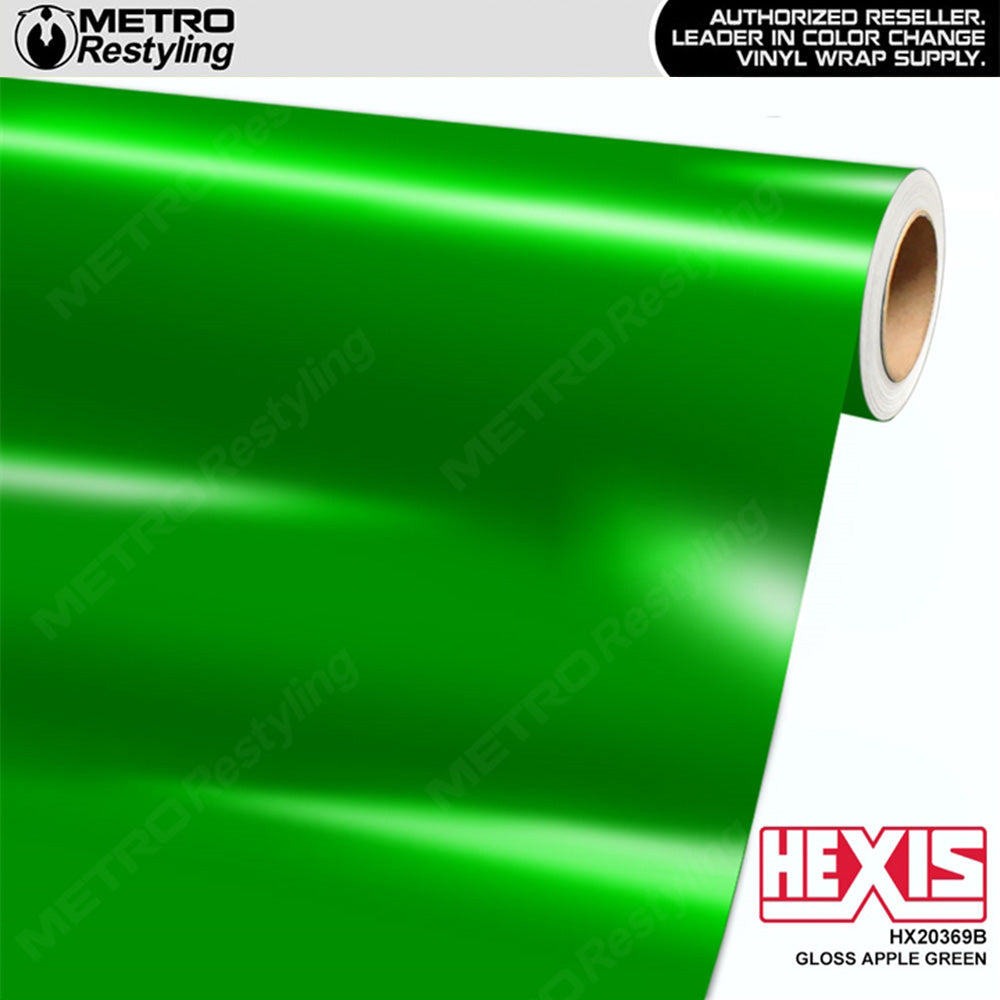 Hexis-Gloss-Apple-Green-Vinyl-Wrap