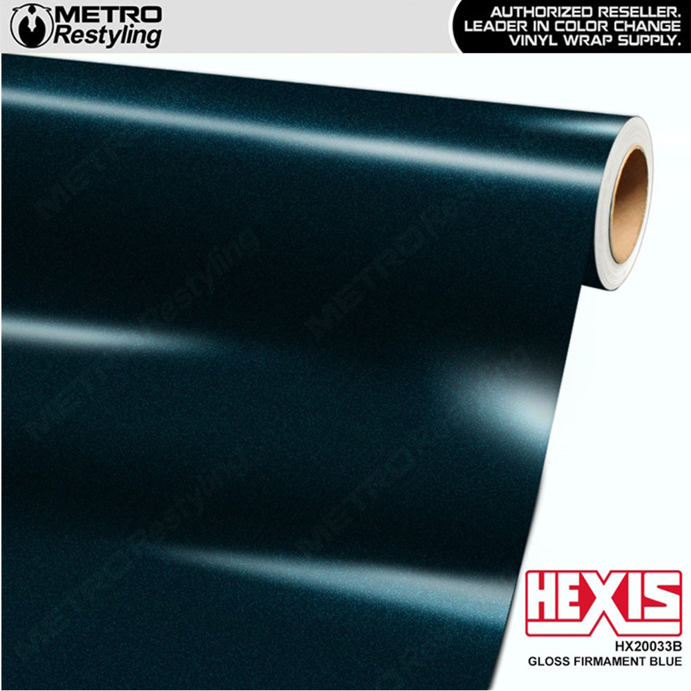 Hexis Gloss Firmament Blue Vinyl Wrap