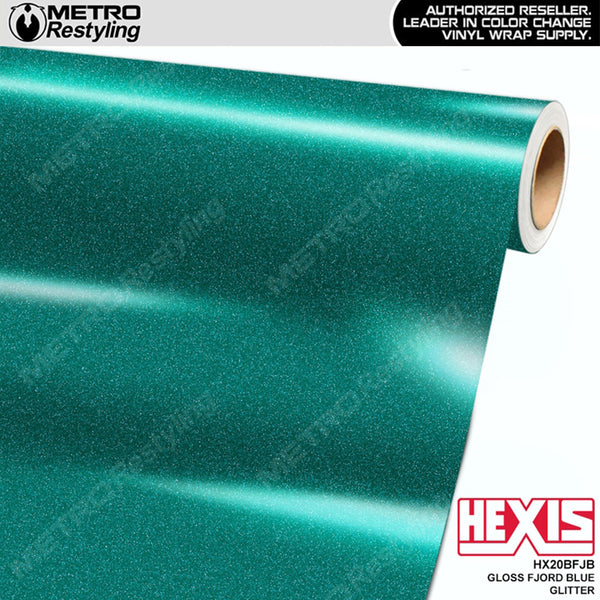 Gloss Fjord Blue Glitter - Hexis | Metro Restyling