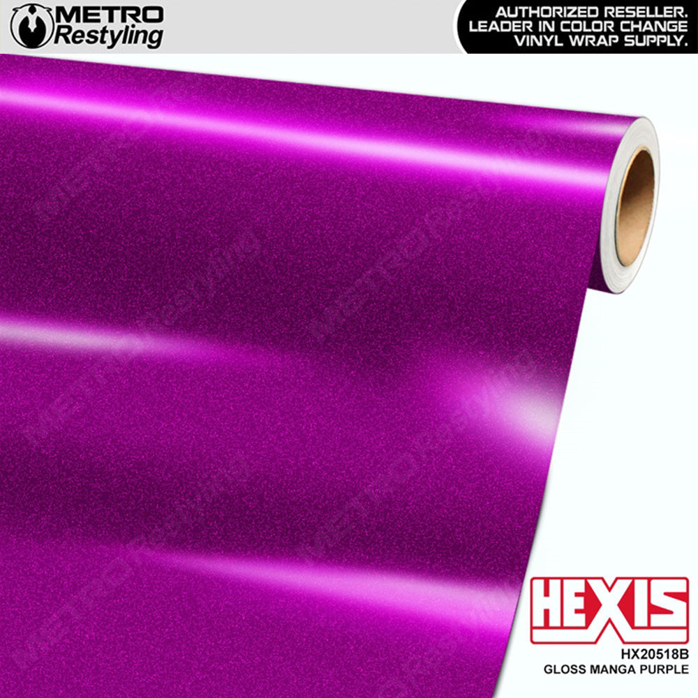 Hexis Gloss Manga Purple Vinyl Wrap