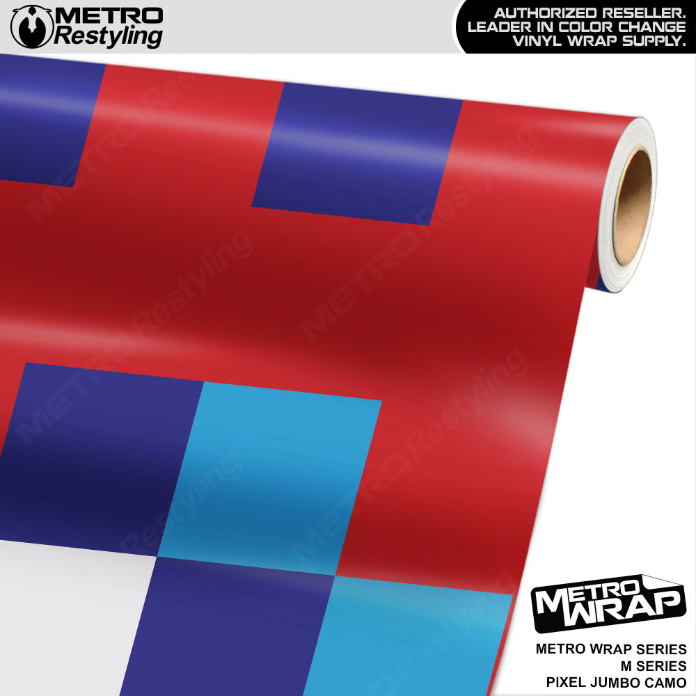Metro Wrap Jumbo Pixel M Series Camouflage Vinyl Film