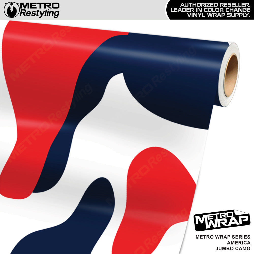 Metro Wrap Jumbo Classic America Camouflage Vinyl Film