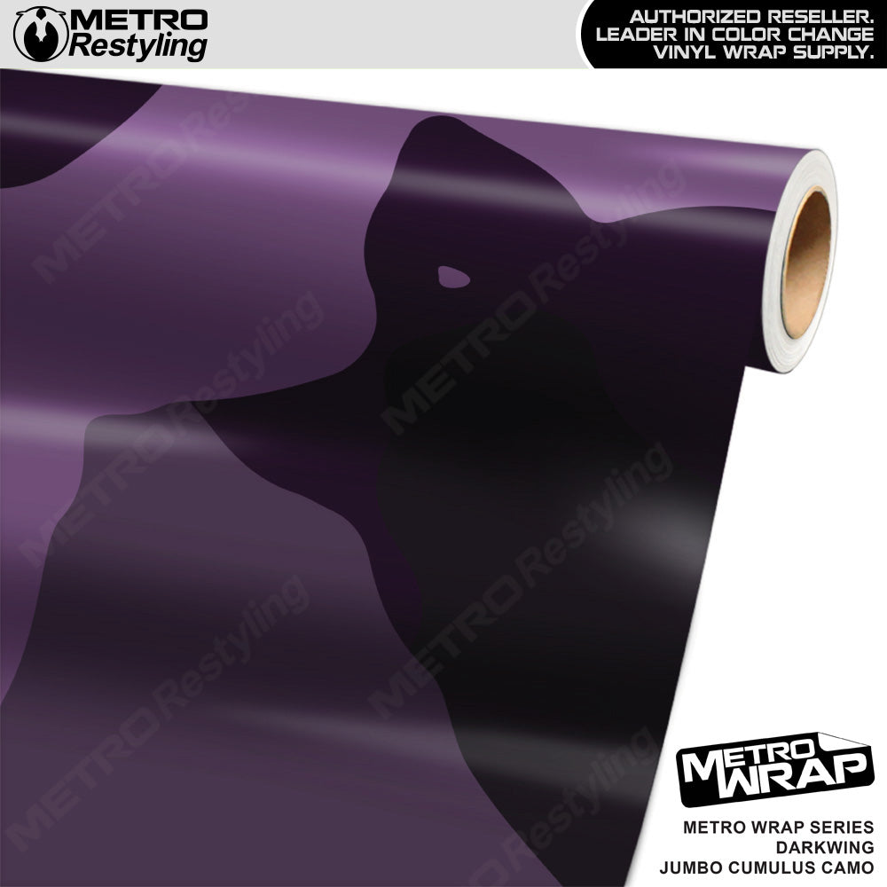 Metro Wrap Jumbo Cumulus Darkwing Camouflage Vinyl Film
