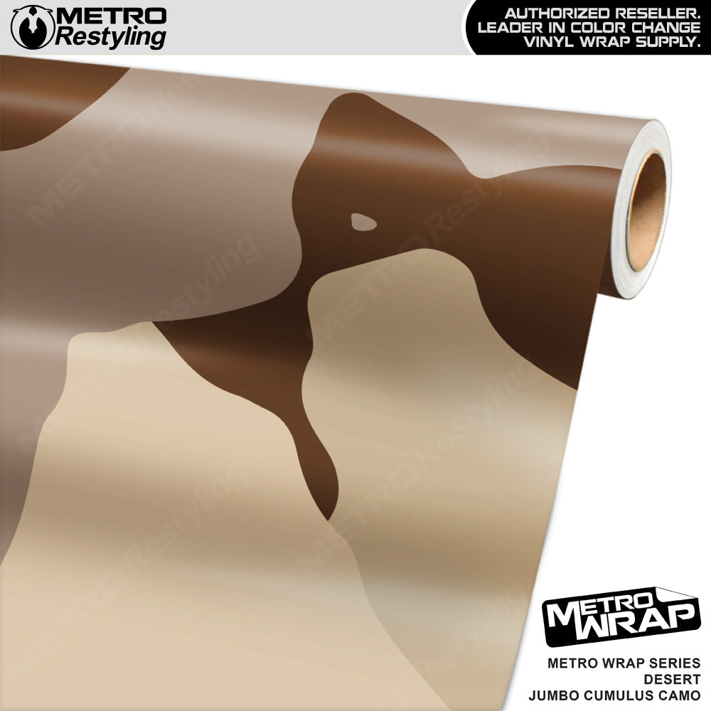 Metro Wrap Jumbo Cumulus Desert Camouflage Vinyl Film