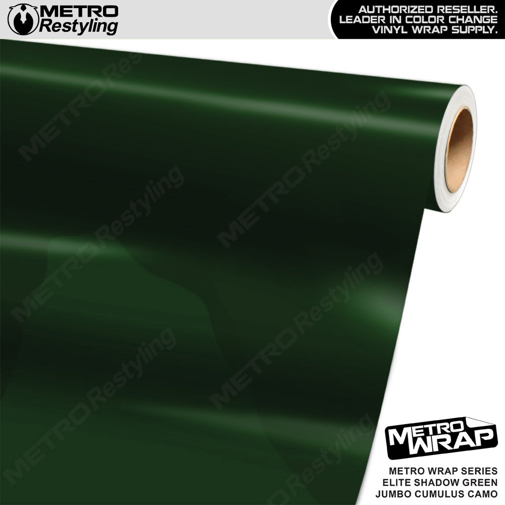 Metro Wrap Jumbo Cumulus Elite Shadow Green Camouflage Vinyl Film