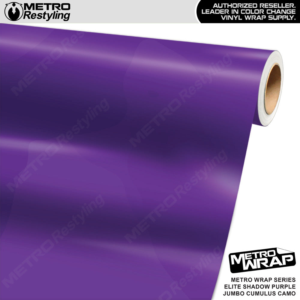 Metro Wrap Jumbo Cumulus Elite Shadow Purple Camouflage Vinyl Film