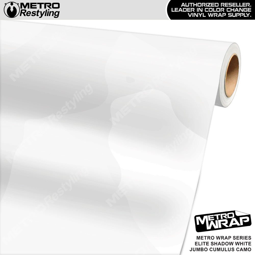 Metro Wrap Jumbo Cumulus Elite Shadow White Camouflage Vinyl Film