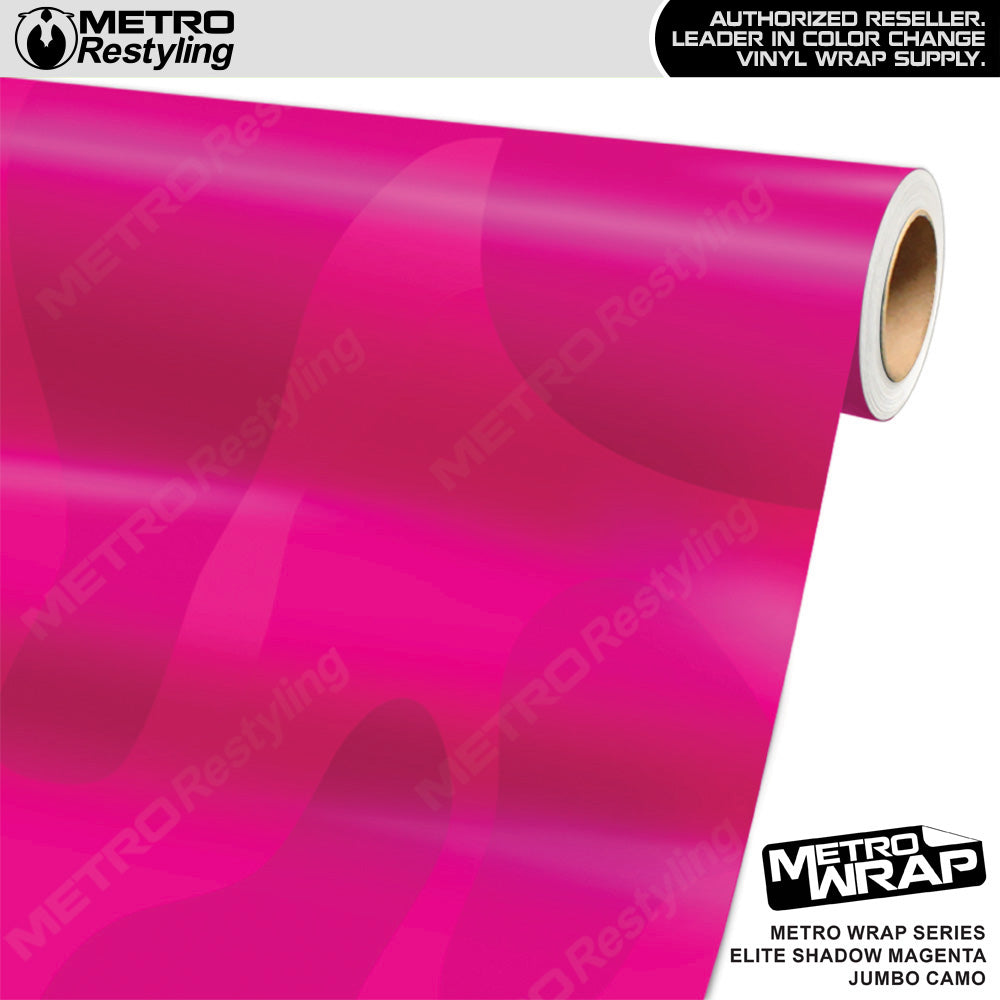 Metro Wrap Jumbo Classic Elite Shadow Magenta Camouflage Vinyl Film