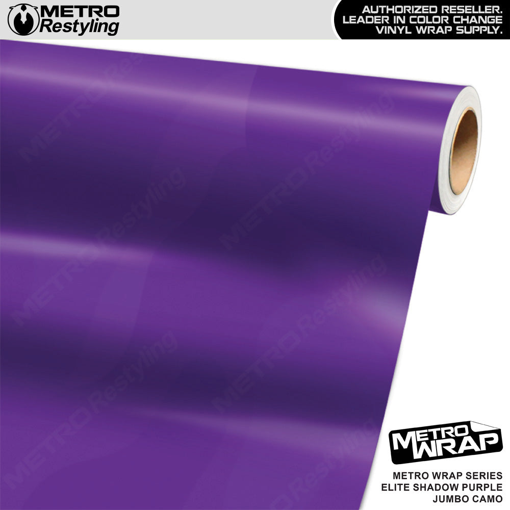 Metro Wrap Jumbo Classic Elite Shadow Purple Camouflage Vinyl Film