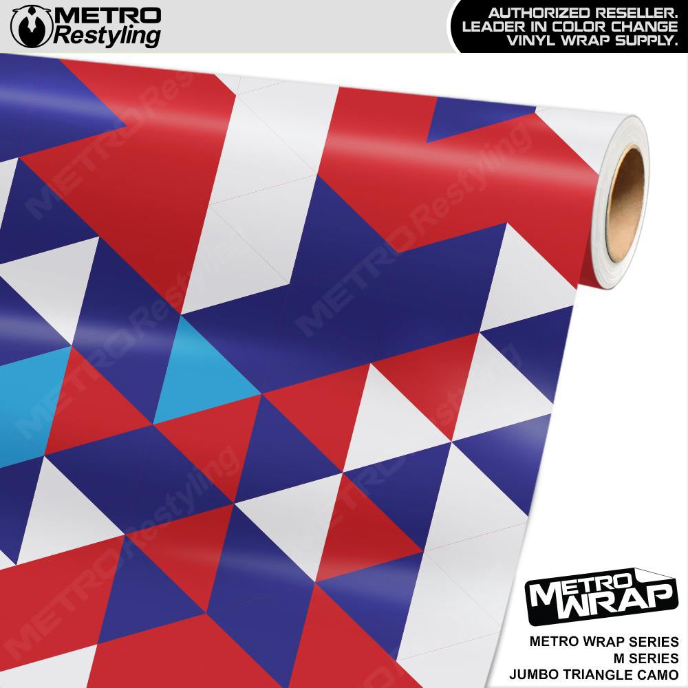 Metro Wrap Jumbo Triangle M Series Camouflage Vinyl Film