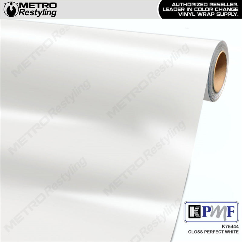 KPMF K75400 Gloss Perfect White Vinyl Wrap