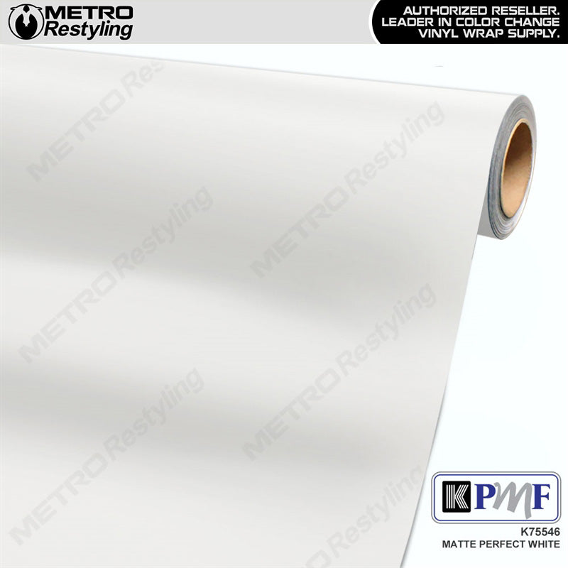 KPMF K75500 Matte Perfect White Vinyl Wrap