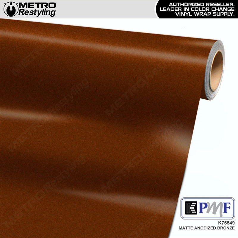 KPMF K75400 Matte Anodized Bronze Vinyl Wrap