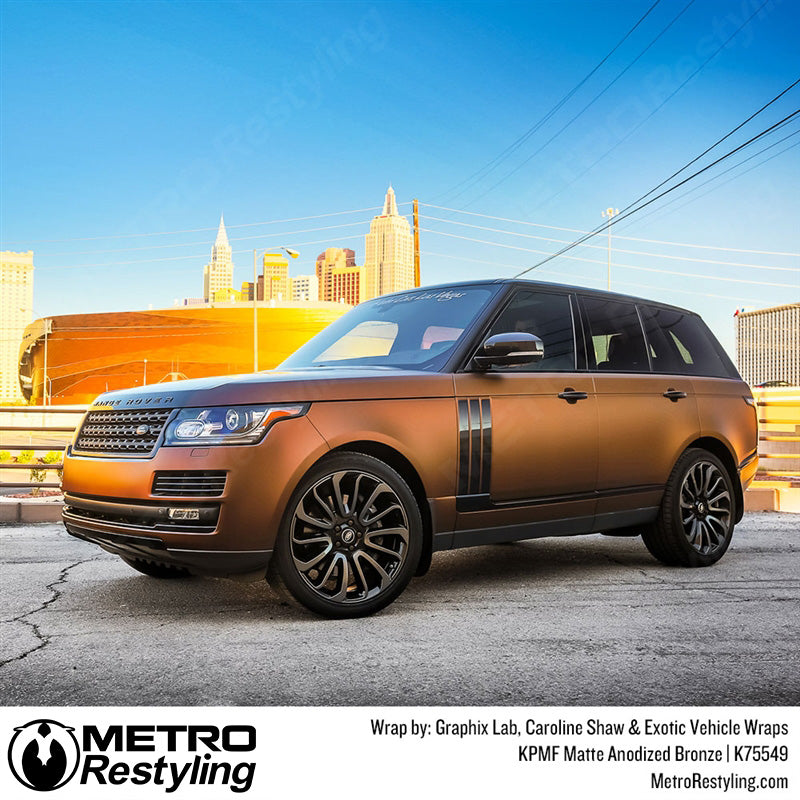 Matte Anodized Bronze - KPMF | Metro Restyling