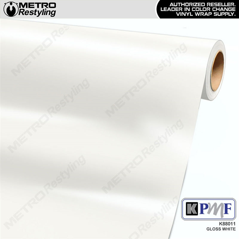 KPMF K88000 Gloss White Vinyl Wrap