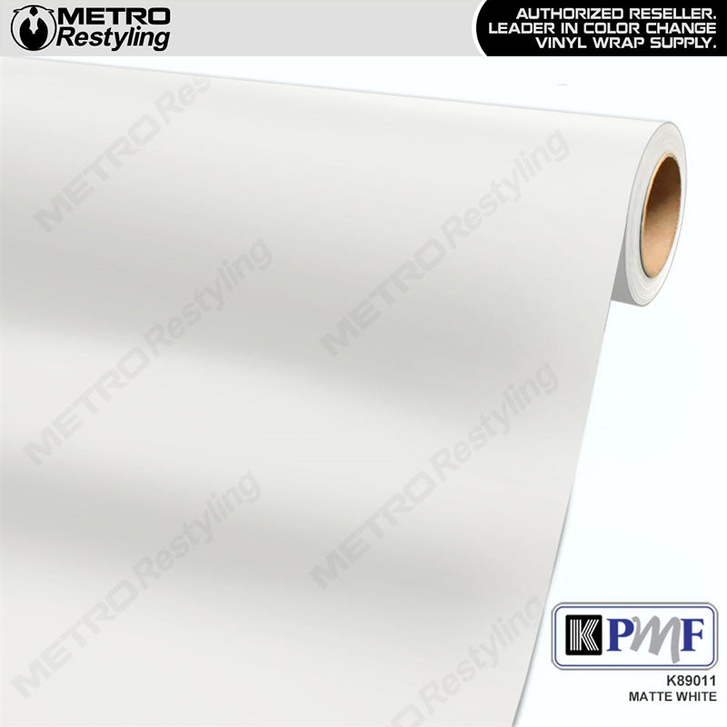 KPMF K89000 Matte White Vinyl Wrap