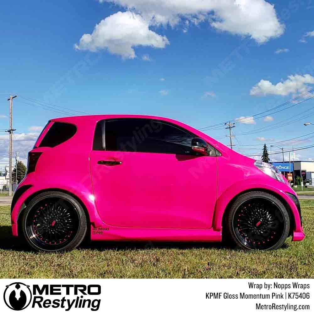 Pink Toyota Vinyl Car Wrap