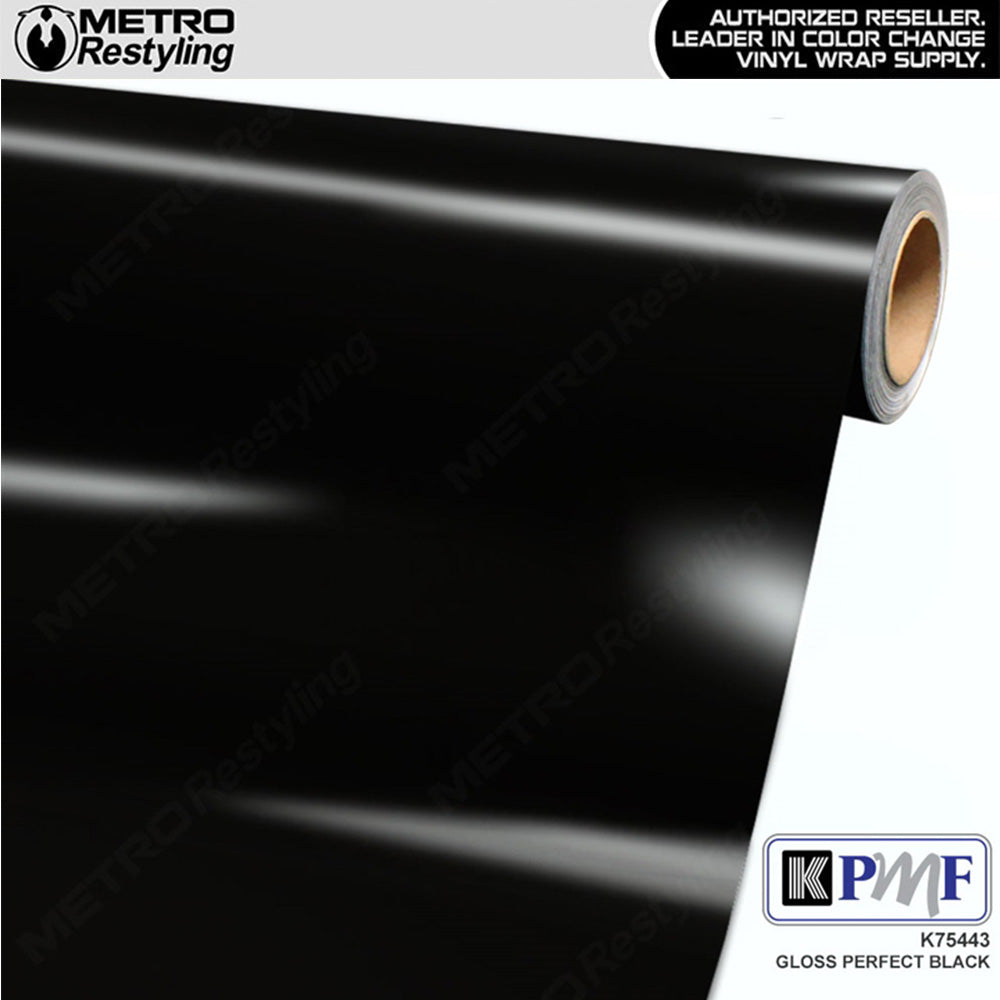 KPMF Gloss Black Vinyl Wrap