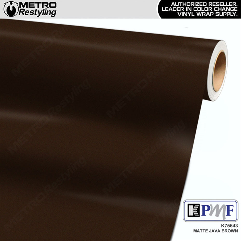 KPMF K75500 Matte Java Brown Vinyl Wrap