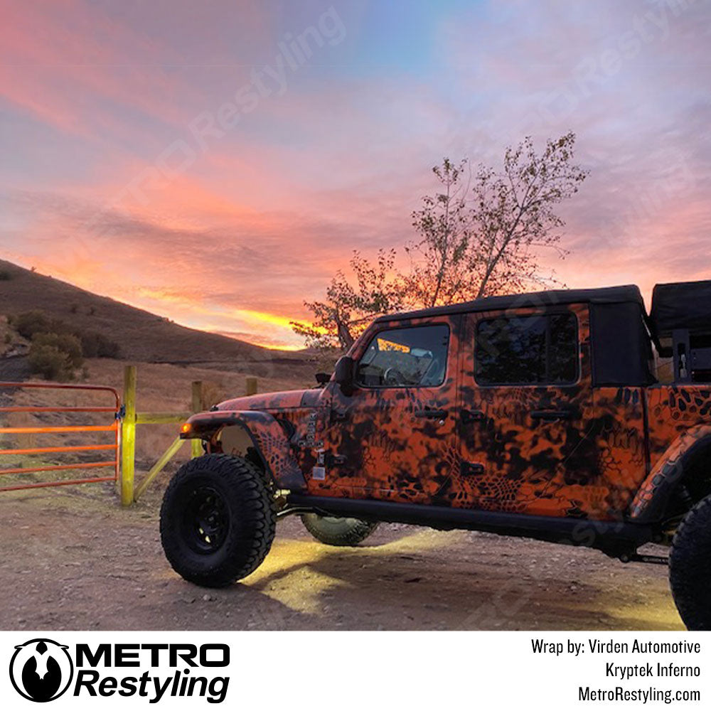 Kryptek Inferno Jeep Wrap