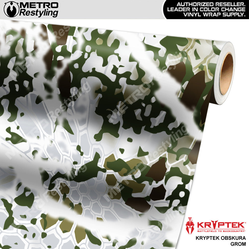 Kryptek Obskura Grom Camouflage Vinyl Wrap Film