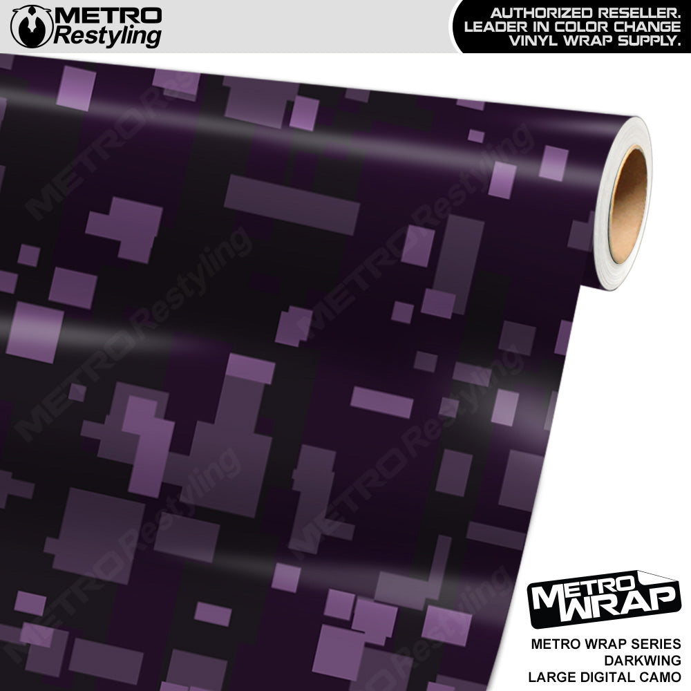 Metro Wrap Large Digital Darkwing Camouflage Vinyl Film