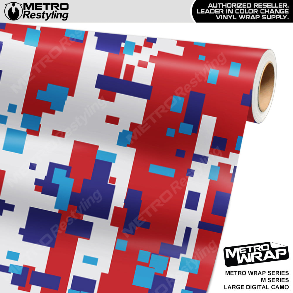 Metro Wrap Large Digital M Series Camouflage Vinyl Film